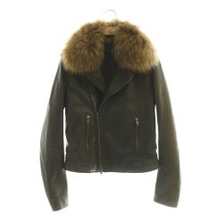 00s lamb leather volume fur raiders jkt - メルカリ