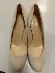 M7 ファビオルスコーニ FABIO RUSCONI  ハイヒール サイズ３６インチ スエード  レザー ヒール高９cm シューズ