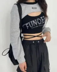 エイブリー フール ムーン レイヤード トップス 2枚 まとめ