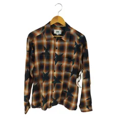 オーワイ OY STAR OMBRE CHECK CROPPED SHIRT メンズ  Mのサムネイル