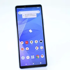 【液晶美品＊電池良好】SIMフリー docomo Xperia 10 III SO-52B ブルー