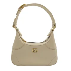 グッチ GUCCI アフロディーテ スモールハンドバッグ ワンハンドル 2WAY チェーン コンパクト シンプル きれいめ  おしゃれ かわいい アイボリー ゴールド レザー 731817【中古 AB品】 当店通常価格194800円