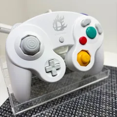 【フルメンテナンス】GC ゲームキューブコントローラー 白色 スマブラホワイト a