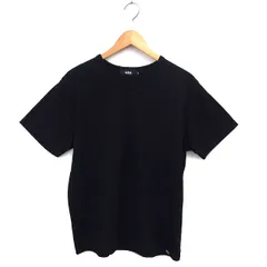 アズールバイマウジー AZUL by moussy ジャガード カットソー Tシャツ Vネック コットン混 半袖 XL 黒 ブラック /NT4
