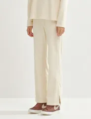 CHASE スカル ストレート 裏起毛 バンディング パンツ