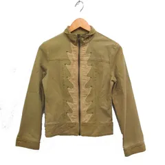 アナップ ANAP デニム ジャケット スタンドカラー アウター ベージュ /FT14