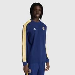 【送料無料・匿名配送】adidas Originals アディダス オリジナルス レアルマドリード 公式 OG 長袖 Tシャツ 25/26 紺 新品 正規品