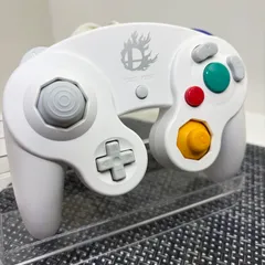 【フルメンテナンス】GC ゲームキューブコントローラー 白色 スマブラホワイト d