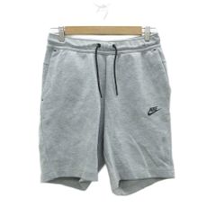 ナイキ NIKE ショートパンツ ハーフパンツ 短パン スウェット S グレー /SY47 ■ECD001