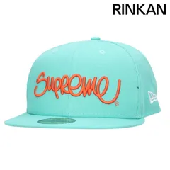 シュプリーム ×ニューエラ New Era  22SS  Handstyle New Era ハンドスタイルロゴ刺繍ベースボールキャップ メンズ 8