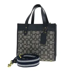 コーチ フィールドトート22  C3865【Aランク】(中古)