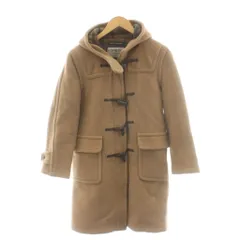 ロンドントラディション LONDON TRADITION ダッフルコート ミドル丈 チェック柄 アウター 36 茶 ブラウン 14020410003530 /AN52 ■ECD002