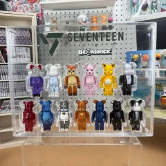 SEVENTEEN BE@RBRICK(ベアブリック) 13個取りアクリルショーケース ロゴ上部型