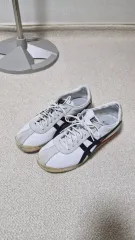 オニツカタイガー CORSAIR 白黒 265