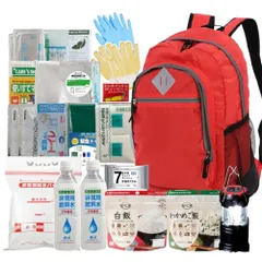 1人用 20点 防災基本防災セット 地震対策 避難 グッズ 保存食 非常用トイレ 保存食 保存水 水袋 口腔ケア ライト【送料無料】【☆Yuki☆Shop】