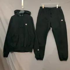 XL チャンピオン リバースウィーブ Cロゴ 12oz 起毛 フードTシャツ ジョガーパンツ セットアップ