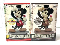 ディズニーキャラクターズ DXF MICKEY MOUSE-Classic Fantasy- ミッキーマウス 2個セット ヴィンテージカラーVer. フィギュア 3/13
