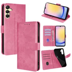 Samsung GalaxyA25 5G/GalaxyA55/GalaxyS25Ultra/GalaxyS26/GalaxyS26Ultra 手帳型スマホケース おしゃれ｜マグネット式｜カード収納・現金OK｜多機種対応 【ピンク PDK】