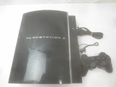  ゲーム プレイステーション3 PS3本体 CECHA00 クリアブラック 動作品 周辺機器付き 中古品