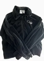 adidas vday ベロア ツアーベルベット ハート トラック トップス ジャージ