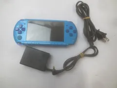  ゲーム PSP 本体 PSP3000 スカイブルー/マリンブルー 動作品 充電器付き 中古品