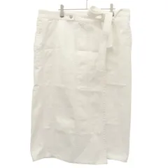 MM6 Maison Margiela  エムエムシックス メゾン マルジェラ 18SS デニムラップスカート S32MA0274 ホワイト 40のサムネイル