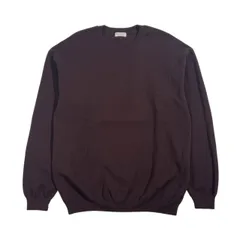 BEAUTY&YOUTH ビューティーアンドユース コットン ナイロン ニット セーター L/ダークブラウン系 メンズ シンプル