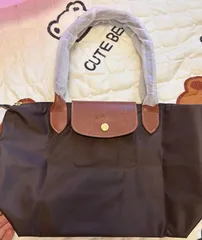 バッグ LONGCHAMP トートバッグ エボニーブラウン
