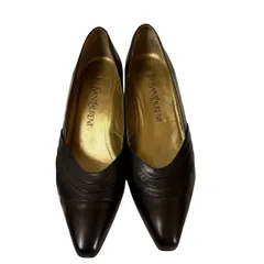  Yves Saint Laurent イヴサンローラン パンプス リーガル製 ヴィンテージ 36.5（レディース）【Z1820】