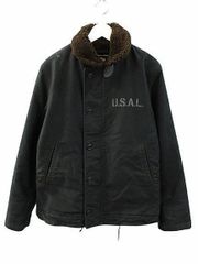 美品】ALPHA LEE デッキジャケット N-1 ネイビー L サイズ - メルカリ