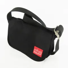 マンハッタンポーテージ Manhattan Portage メッシャーバッグ ショルダーバッグ 黒 ブラック 37ｃｍ×24ｃｍ×15ｃｍ 鞄 キャンバス