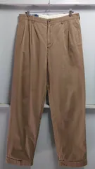 90’s Polo by Ralph Lauren “HAMMOND PANT” Two-pleat chino pants W34 L32