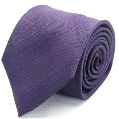 ブリックハウス ネクタイ ブランド チェック柄 ウォッシャブル 東京シャツ PO メンズ パープル BRICK HOUSE 【中古】