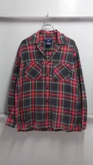 90’s POLO SPORT Loop Collar Flannel Shirt S