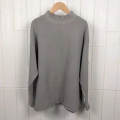 ジャーナルスタンダード レリューム    JOURNAL STANDARD relume　スウェット   モックネック　プルオーバー グレージュ　フリーサイズ