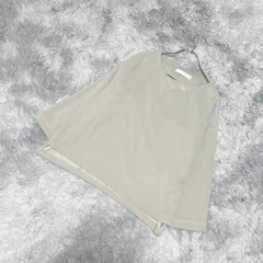 【美品】COLLAGE コラージュ Vネックトップス 胸ポケット (F) 大人カワイイ 上品のサムネイル