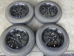 ①即購入❌️旧車にピッタリロンシャン風15インチアルミホイールと