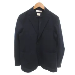 B&Y ユナイテッドアローズ BEAUTY&YOUTH ビューティー&ユース 美品 ジャケット L 紺 ネイビー ストライプ柄 テーラードカラー 長袖 /SJ ■GY06