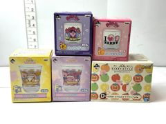 개봉이 끝난·미사용품 이치반 복권 별의 커비 글라스 머그컵 정리 세트 KIRBY STYLE TWINKLE NIGHT 3/13