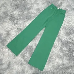 【美品】ZARA ストレートデニムパンツ 裾切りっぱなし (USA 02)