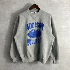 90's RUSSELL ATHLETIC Front V スウェット
