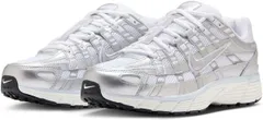 [ナイキ] P-6000 W P-6000 ホワイト/シルバー BV1021-106 24.5cm [24.5 cm]