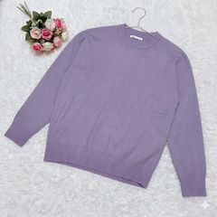 ZARA ニット セーター パープル S