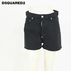 ディースクエアード DSQUARED2 レディース ショートパンツ カラーデニムショートパンツ ブラック系  （サイズ/34/36）ds0061