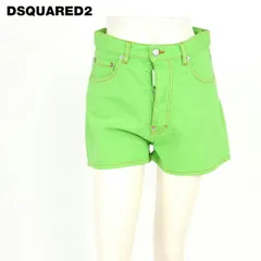 ディースクエアード DSQUARED2 レディース ショートパンツ カラーデニムショートパンツ グリーン系  （サイズ/34/36）ds0060