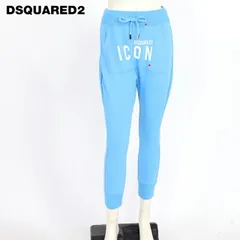 ディースクエアード DSQUARED2 レディース ロングパンツ ロゴプリントスウエットパンツ ブルー系  （サイズ/XXS）ds0090のサムネイル