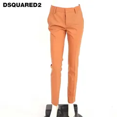 ディースクエアード DSQUARED2 レディース ロングパンツ センタープレススラックスパンツ オレンジ系  （サイズ/36/38）ds0099のサムネイル