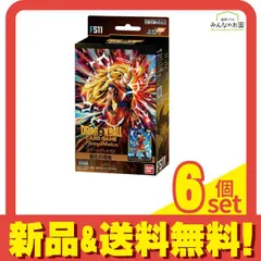 ドラゴンボールスーパーカードゲーム フュージョンワールド スタートデッキEX FS11 進化の境地 1組入 6個セット まとめ売り