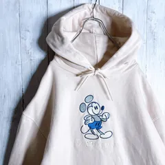 【海外モデル】Walt Disney World Vintage Mickey Mouse ディズニー ミッキー 00s 古着 ヘビーウエイトパーカー  #b1