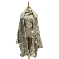 LIMI feu(リミフゥ) Low-Gauge Knit Gown Cardigan & Asymmetrical Sleeve Knit Set ローゲージ ニット ガウン カーディガン & アシンメトリー スリーブ ニット セット